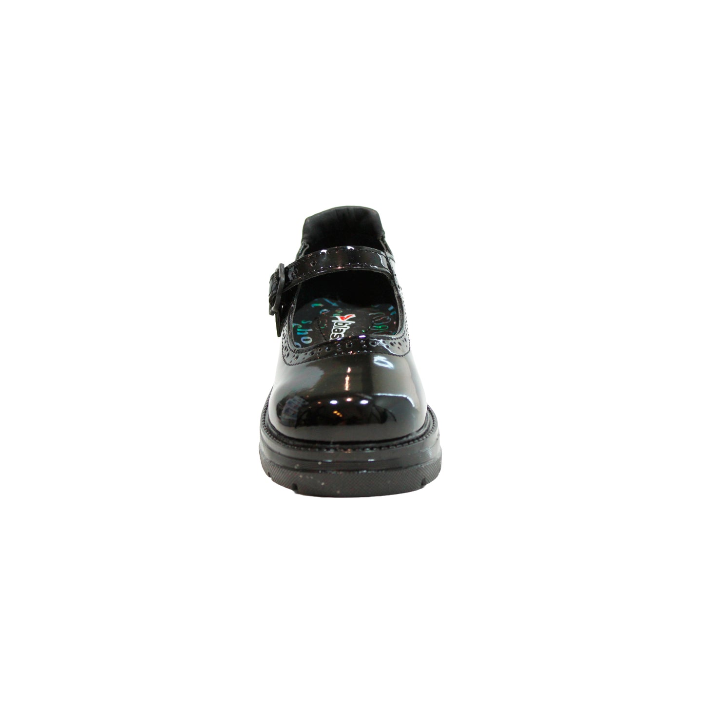 ZAPATO ESCOLAR CHAROL NEGRO #24E51 (16-17)