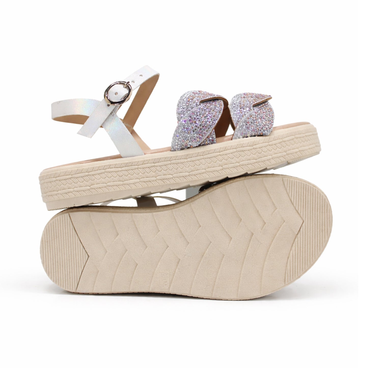 SANDALIA PLATINA #26P278 (20-25)