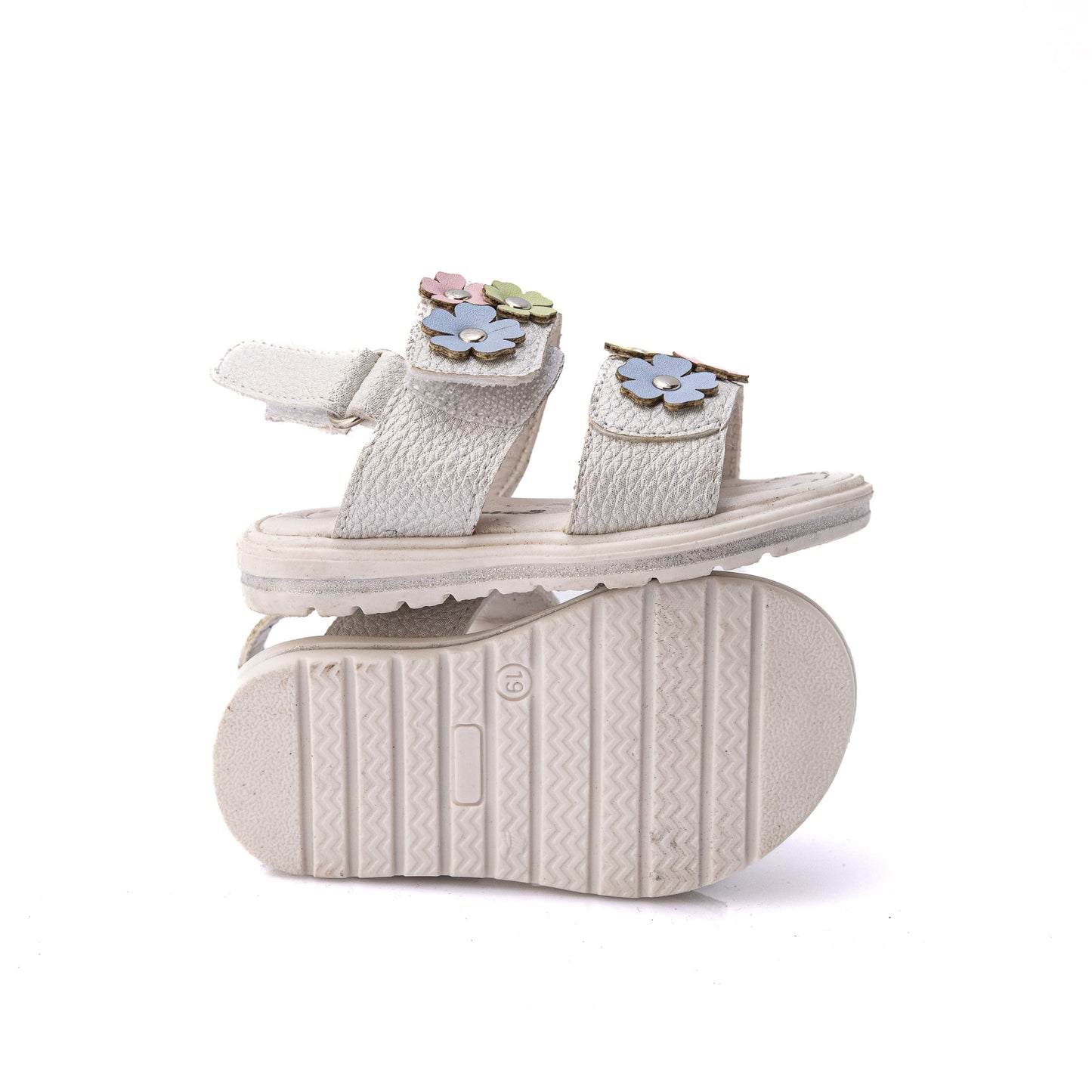 SANDALIA PLATA #23P70 (12-17)