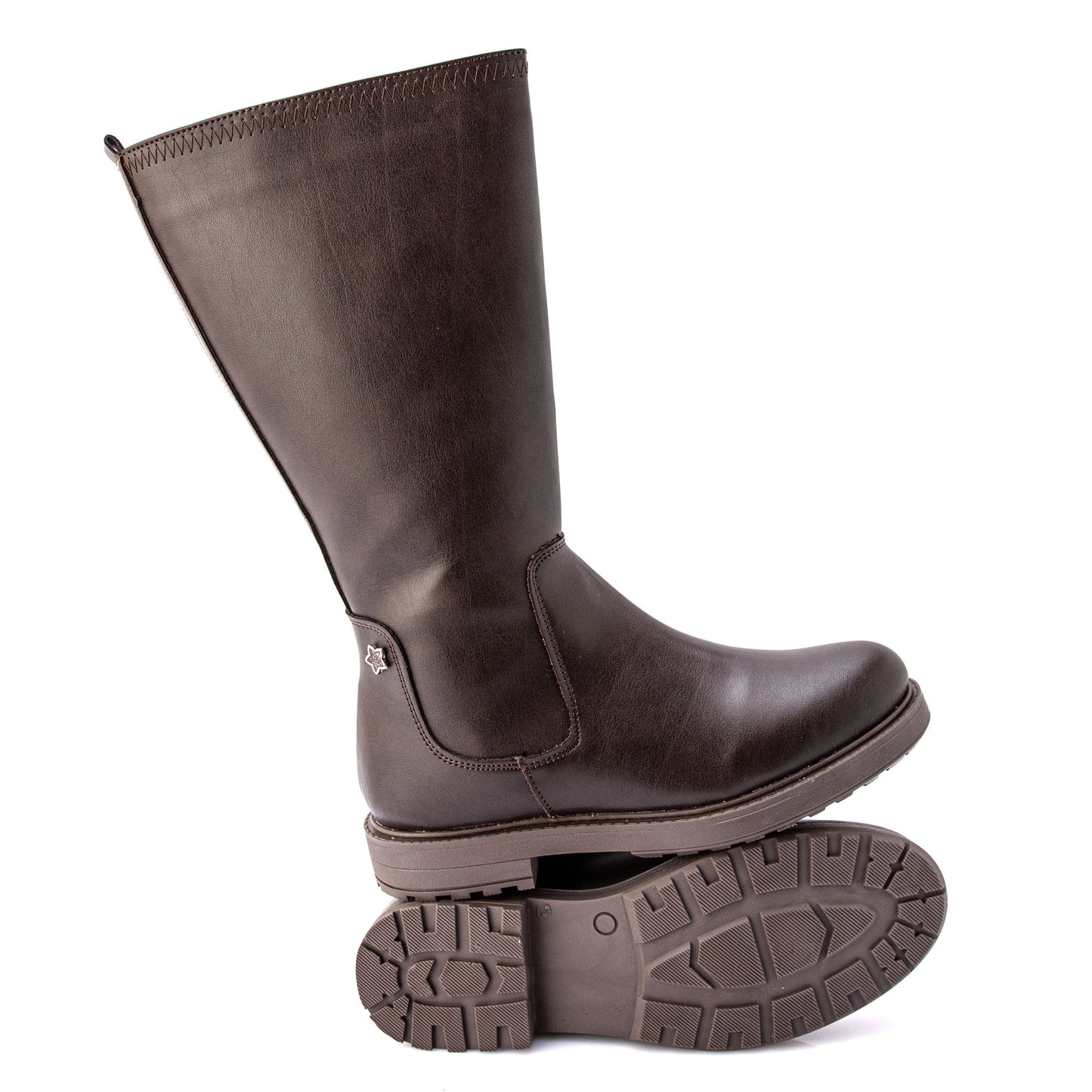 BOTA NIÑA LARGA MOKA #24I336