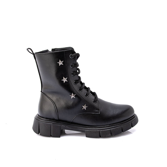 BOTA CON AGUJETA NEGRO #24I230J