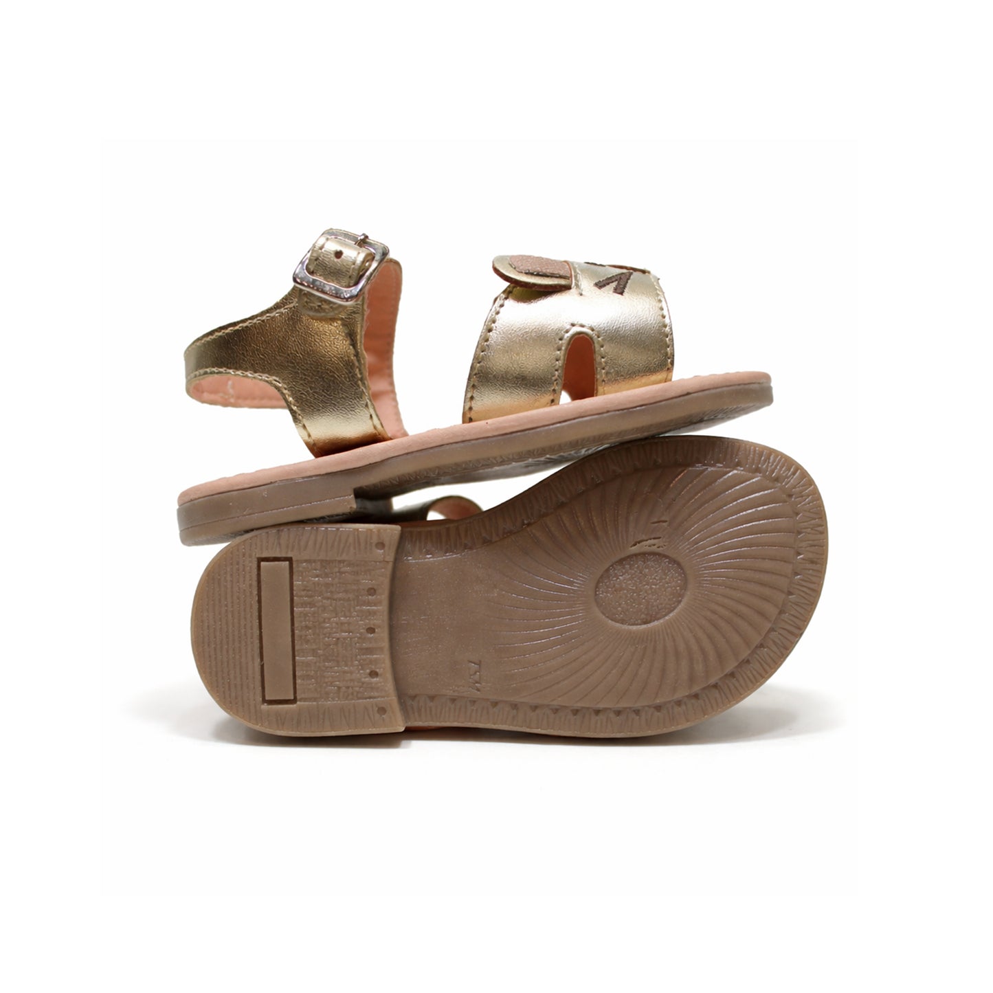 SANDALIA DORADA #21P33 (12-17)