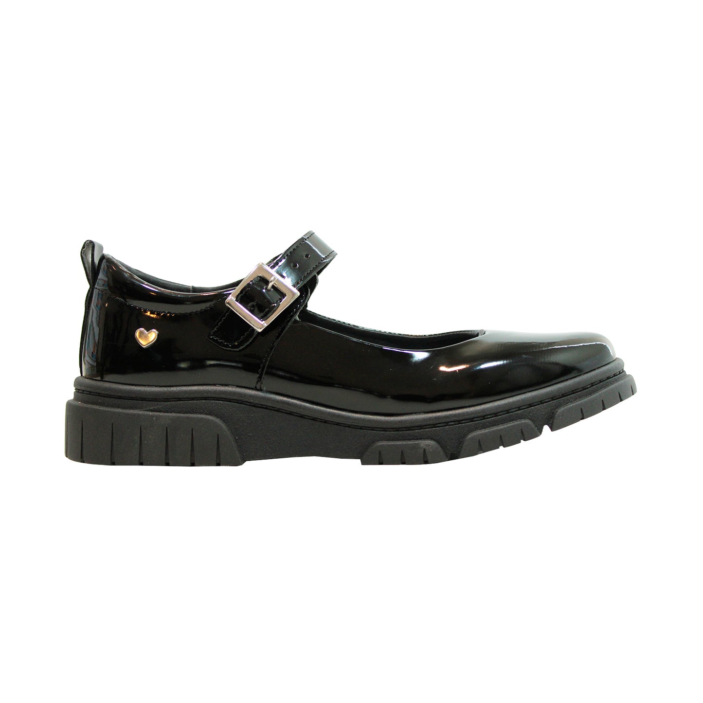 ZAPATO ESCOLAR CHAROL NEGRO #24E151 (22-26)