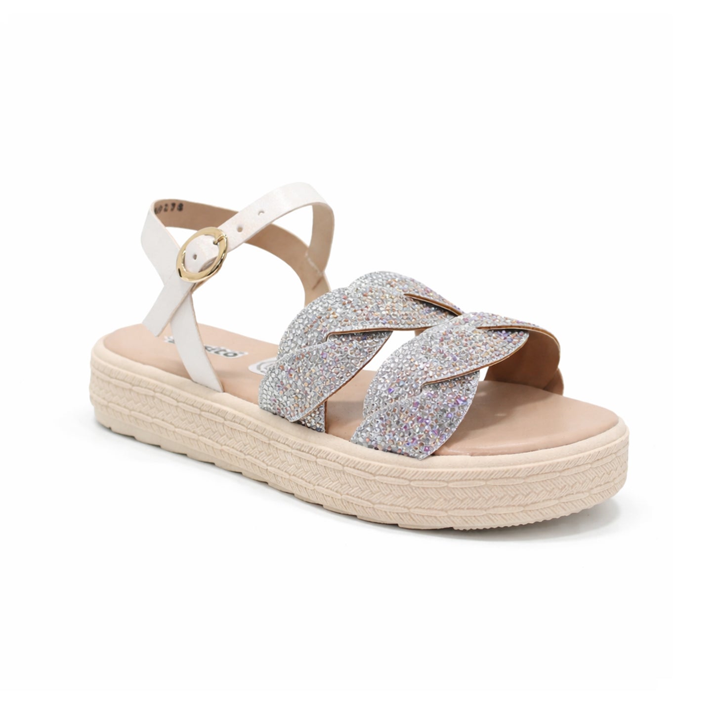SANDALIA PLATINA #26P278 (20-25)