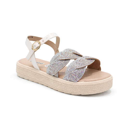 SANDALIA PLATINA #26P278 (20-25)