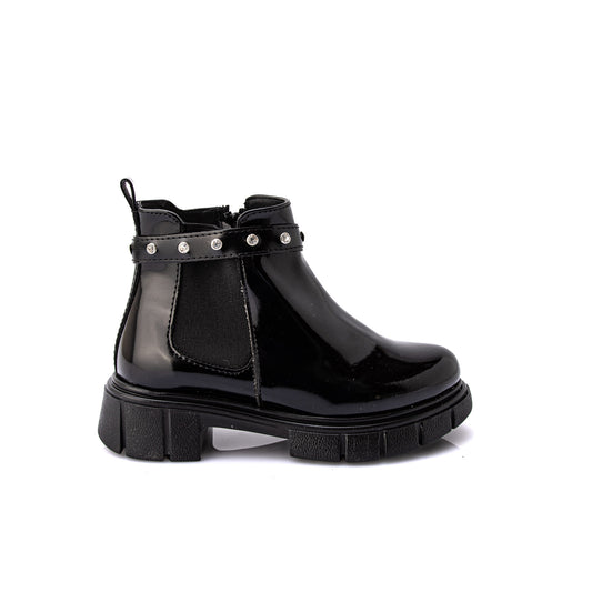 BOTIN ELASTICO #24I236 NEGRO