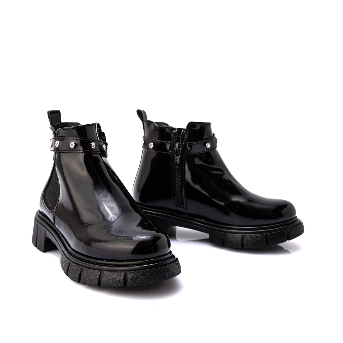 BOTIN ELASTICO #24I236 NEGRO