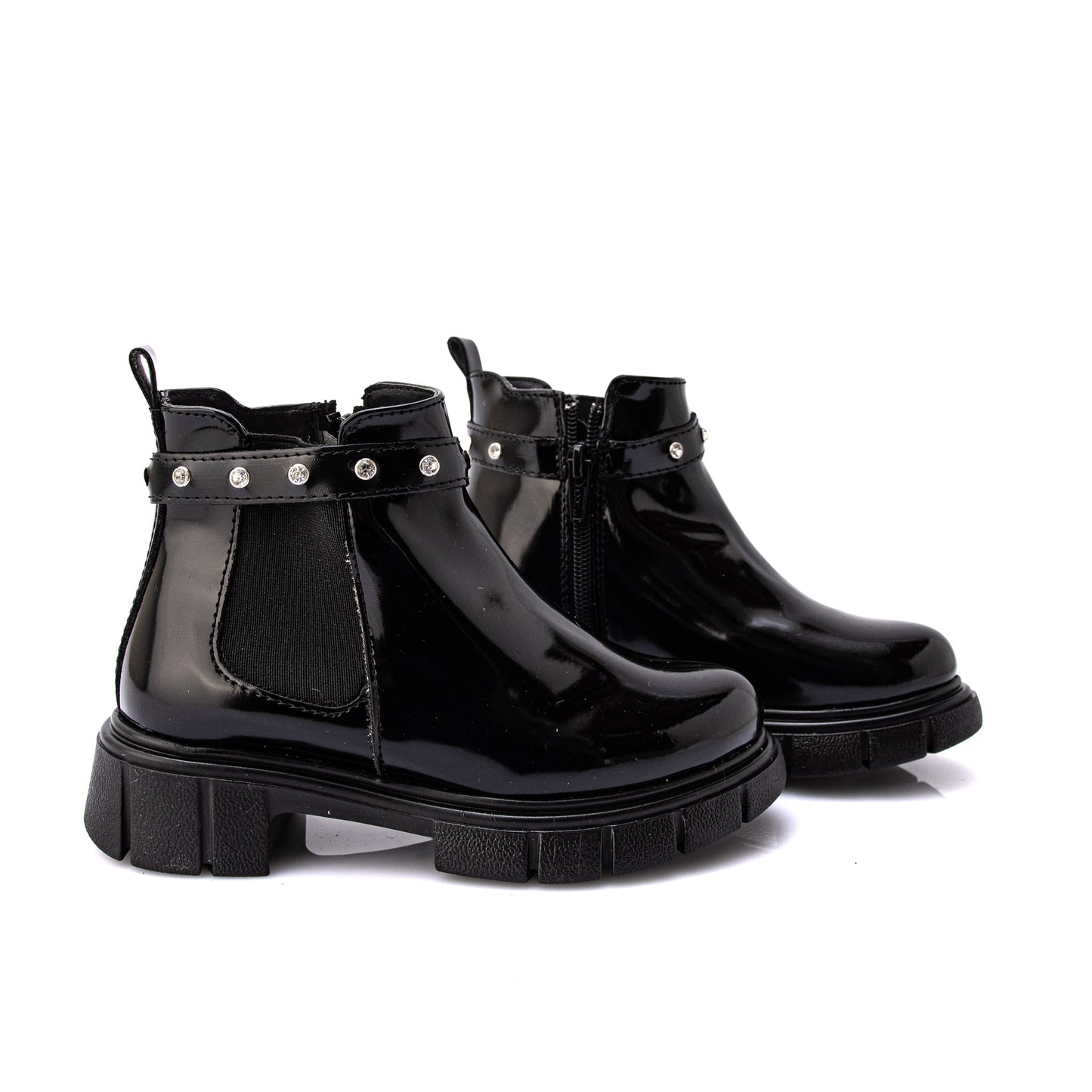 BOTIN ELASTICO #24I236 NEGRO