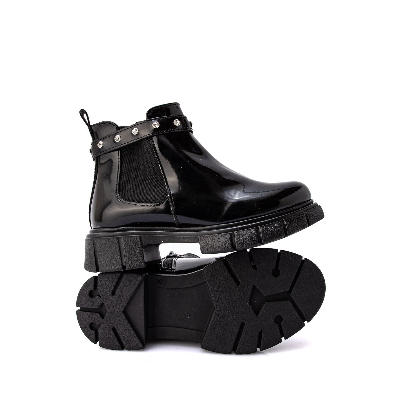 BOTIN ELASTICO #24I236 NEGRO