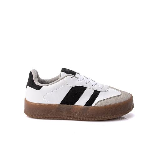 TENIS BLANCO/NEGRO #24100