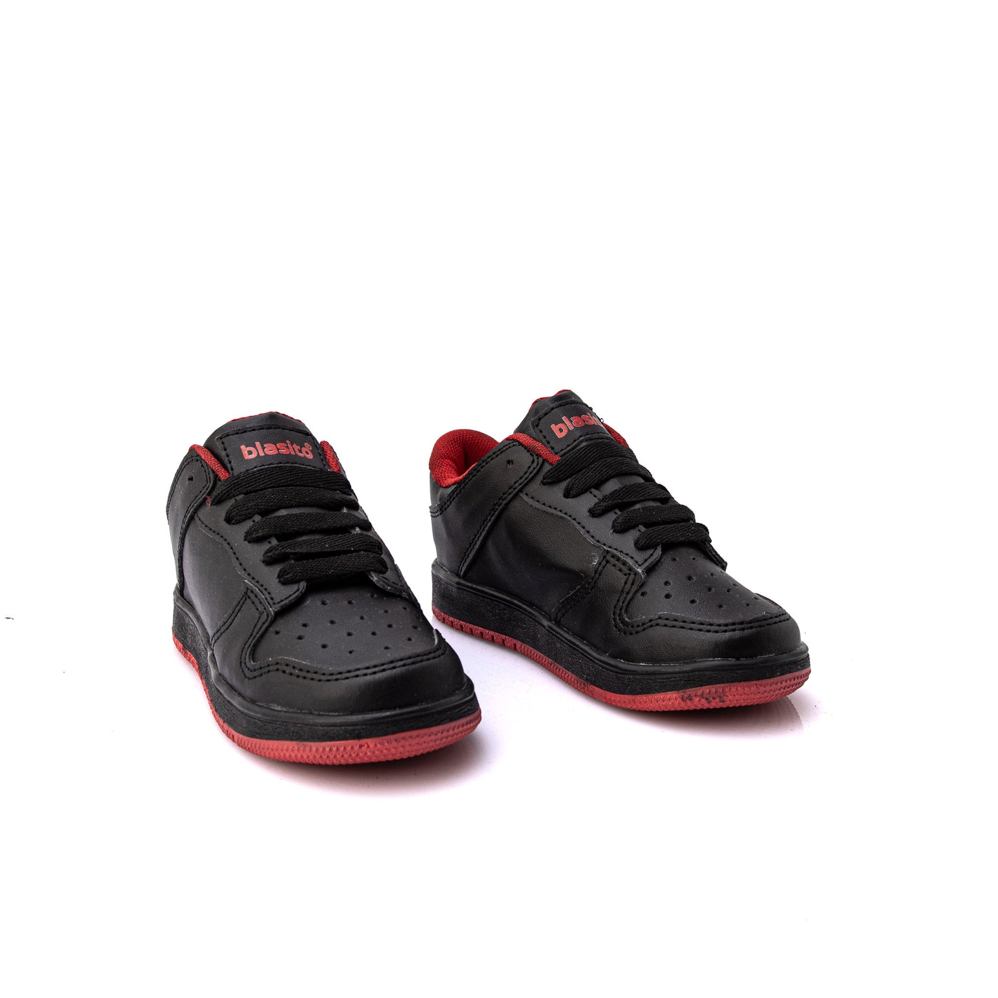 TENIS ROJO/NEGRO #06