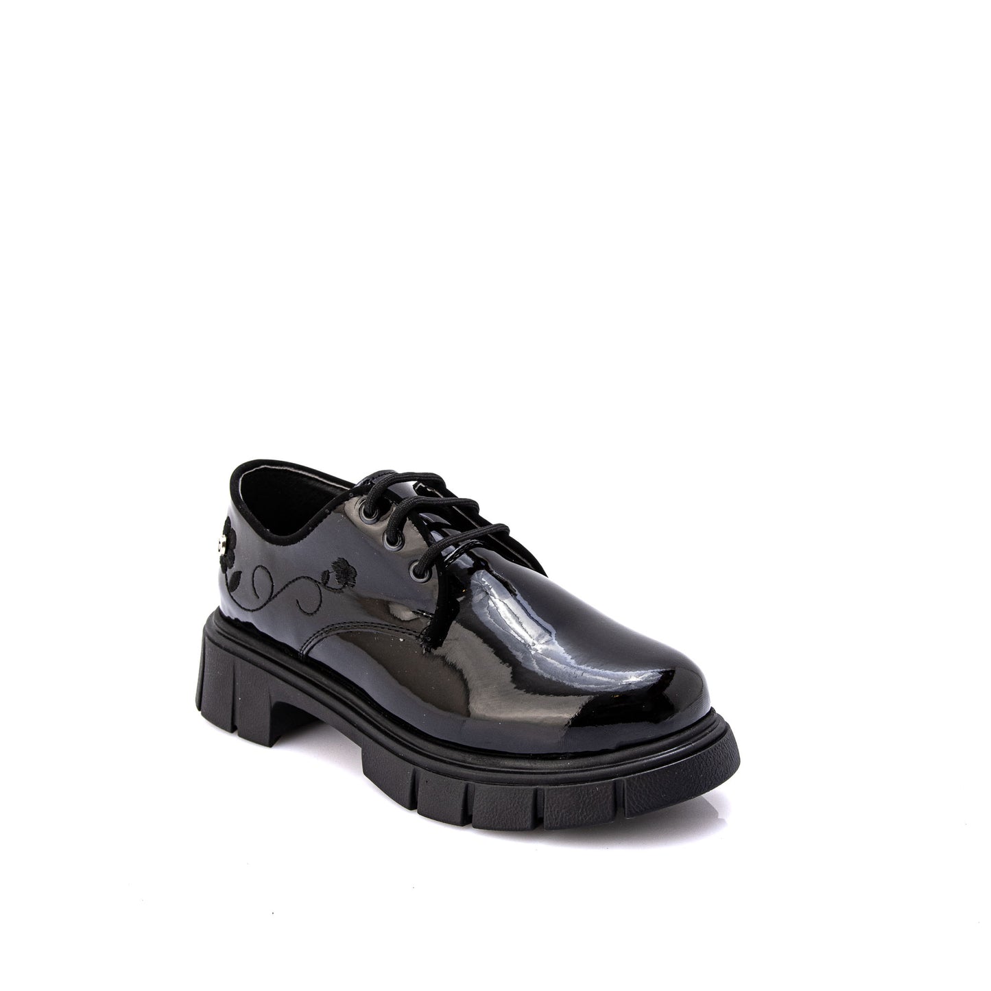 ZAPATO ESCOLAR CHAROL NEGRO #24E230