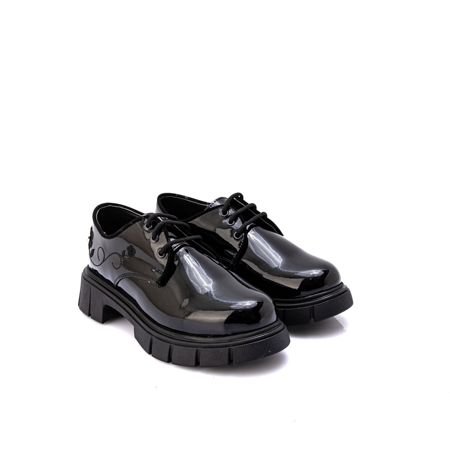 ZAPATO ESCOLAR CHAROL NEGRO #24E230