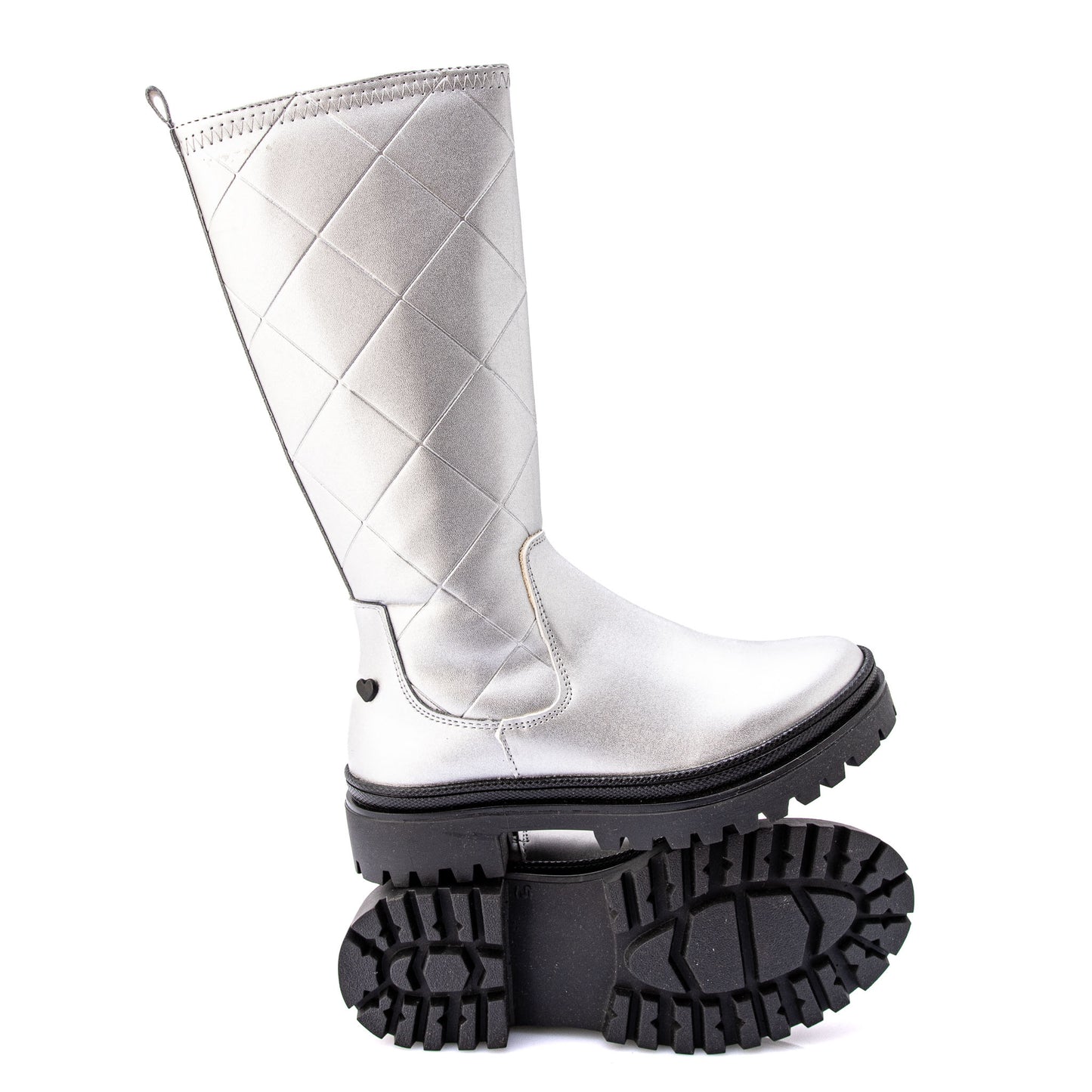 BOTA NIÑA LARGA SILVER #23I190J