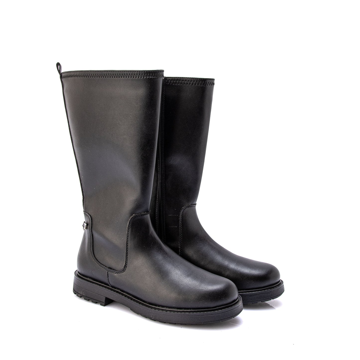 BOTA NIÑA LARGA NEGRO #24I336D